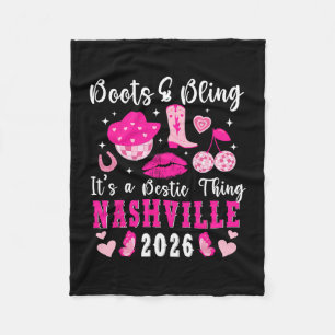 Grappige Nashville Beste Vriendinnen Reis 2026 Bes Fleece Deken