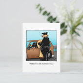 Grappige National Police Week-ansichtkaart Briefkaart (Staand voorkant)