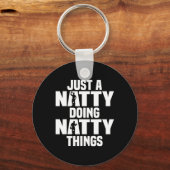 Grappige natty dingen sleutelhanger (Voorkant)
