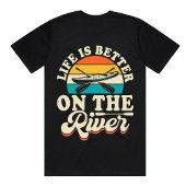 Grappige Natuur liefhebber | River Life-Outdoor Ad T-shirt