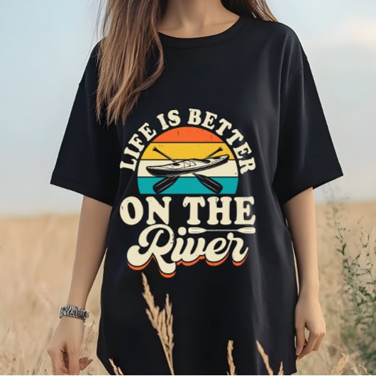 Grappige Natuur liefhebber | River Life-Outdoor Ad T-shirt