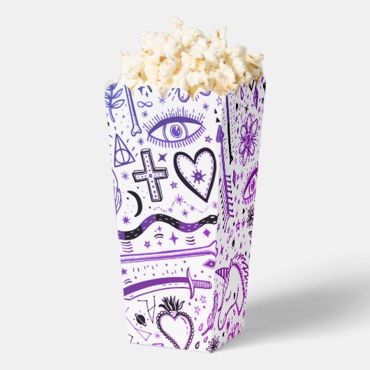 Grappige Natuur van het leven schetsnotities patro Bedankdoosjes (Popped)