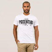 Grappige Natuurkunde Docent Ik Had Potentieel Humo T-shirt (Voorkant volledig)