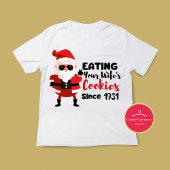 Grappige Naughty Santa Kerstmis Mok