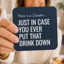 Grappige Navy Blauwe Humor Cocktailbar Feestcadeau