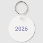 Grappige “Nee, Niet Vandaag” 2026– Luie Kat Sleutelhanger (Achterkant)