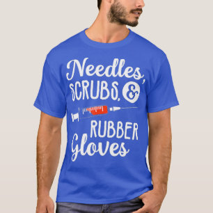 Grappige Needle Dialyse Techniek Nefrologie T-shirt