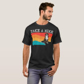 Grappige 'Neem een Wandeling' Berner Sennenhond T-shirt (Voorkant volledig)