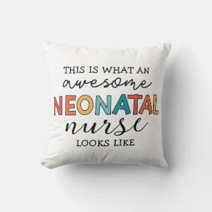 Grappige neonatale verpleegkundige Geweldige waard Kussen