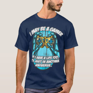 Grappige nerd vrienden gaming spreuk t-shirt