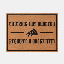 Grappige Nerdy Gaming Humor Rustieke Minimalist Deurmat