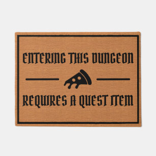 Grappige Nerdy Gaming Humor Rustieke Minimalist Deurmat