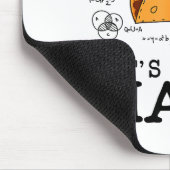 Grappige Nerdy Laten we het over taco's hebben Wis Muismat (Hoek)