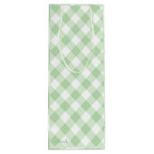 Grappige nerveuze wijndame wijn cadeautas (Achterkant)