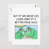 grappige new age briefkaart (Voorkant / Achterkant)