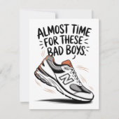 Grappige New Balance Verjaardagen Vaderdag Nieuwe  Feestdagenkaart (Voorkant)