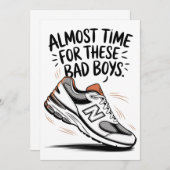 Grappige New Balance Verjaardagen Vaderdag Nieuwe  Kaart (Voorkant / Achterkant)