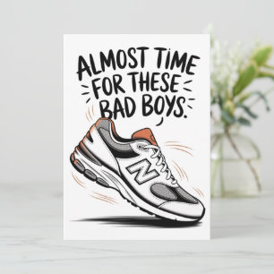 Grappige New Balance Verjaardagen Vaderdag Nieuwe  Kaart