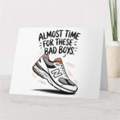 Grappige New Balance Verjaardagen Vaderdag Nieuwe Kaart (Voorkant)