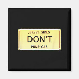 Grappige New Jersey Vrouwen Jersey Meisjes Pomp Ga Magneet