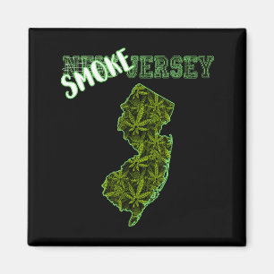 Grappige New Jersey Wiet Wiet Cultuur  Magneet