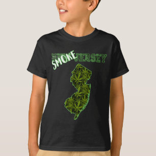 Grappige New Jersey Wiet Wiet Cultuur T-shirt