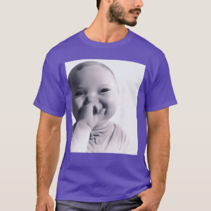 Grappige Niche Baby gen z Meme ai Virale Lachende T-shirt