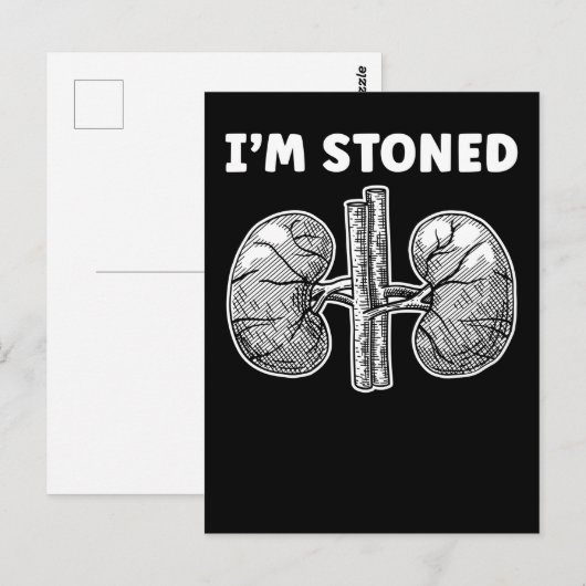 Grappige Niersteenoperatie met Problemen Briefkaart (Voorkant / Achterkant)