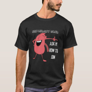 Grappige niertransplantatie, nierdonorgift, nier t-shirt