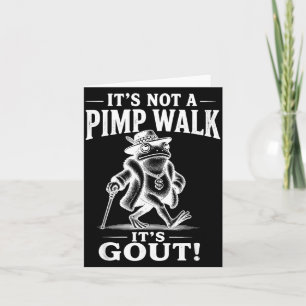 Grappige Niet Een Poener Wandeling Jicht Kikker Me Kaart