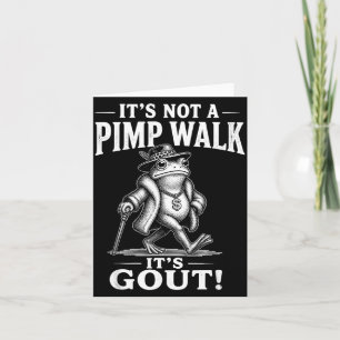 Grappige Niet Een Poener Wandeling Jicht Kikker Me Kaart