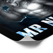Grappige Niet Meer Die Aardige Kerel Alpha Wolf Me Poster (Hoek)