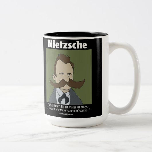 Grappige Nietzsche Mok (Rechts)