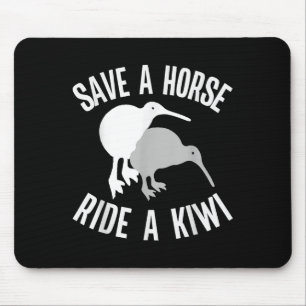Grappige Nieuw-Zeelandse Kiwi Meme Quote Sla Een P Muismat