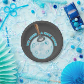 Grappige nieuwe maan astronomie papieren bordje (Feest)