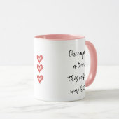 Grappige nieuwe moeder van drieling cadeau, Baby s Mok (Voorkant rechts)