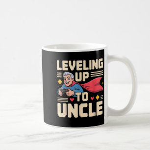 Grappige nieuwe oom kunst voor oom mannen van neef koffiemok