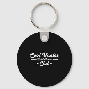 Grappige nieuwe oom zwangerschap aankondiging Cool Sleutelhanger