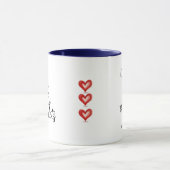 Grappige nieuwe papa van drieling cadeau, Baby sho Mok (Midden)