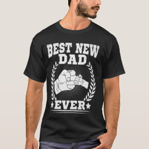 Grappige Nieuwe Vader Eerste Keer Vader Vintage Va T-shirt