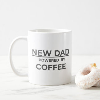 Grappige nieuwe vader koffiemok – Aangedreven door