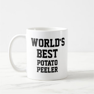 Grappige Nieuwigheid AARDAPPELSCHILMES OP EERST PL Koffiemok