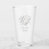 Grappige Nieuwigheid Cartoon Dalmatiër Glas Lange (Achterkant)
