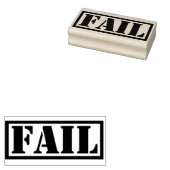 Grappige nieuwigheid FAIL Rubber Stamp Rubberstempel (Gestempeld)