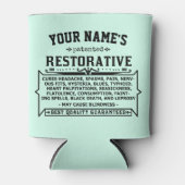 Grappige nieuwigheid gepersonaliseerde Cure-All C Blikjeskoeler (Voorkant)