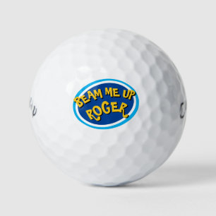 Grappige nieuwigheid grote print golfballen