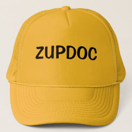 Grappige Nieuwigheid Honkbal ZUPDOC Trucker Pet