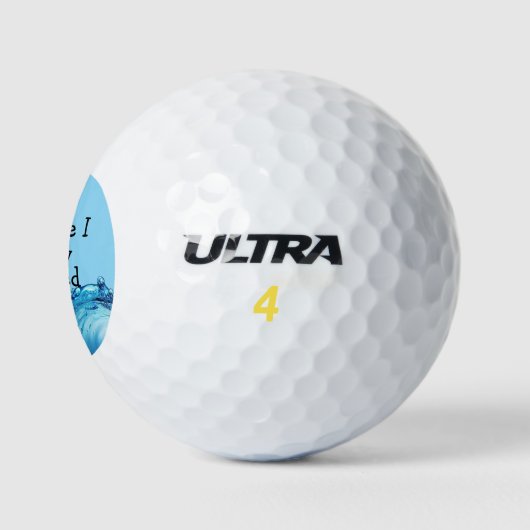 Grappige nieuwigheid Mannen golfballen (Logo)
