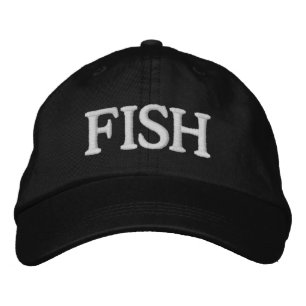 Grappige nieuwigheid Mannen Mode Style FISH Geborduurde Pet