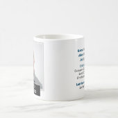 Grappige nieuwigheid Mugshot gepersonaliseerde tek Koffiemok (Center)